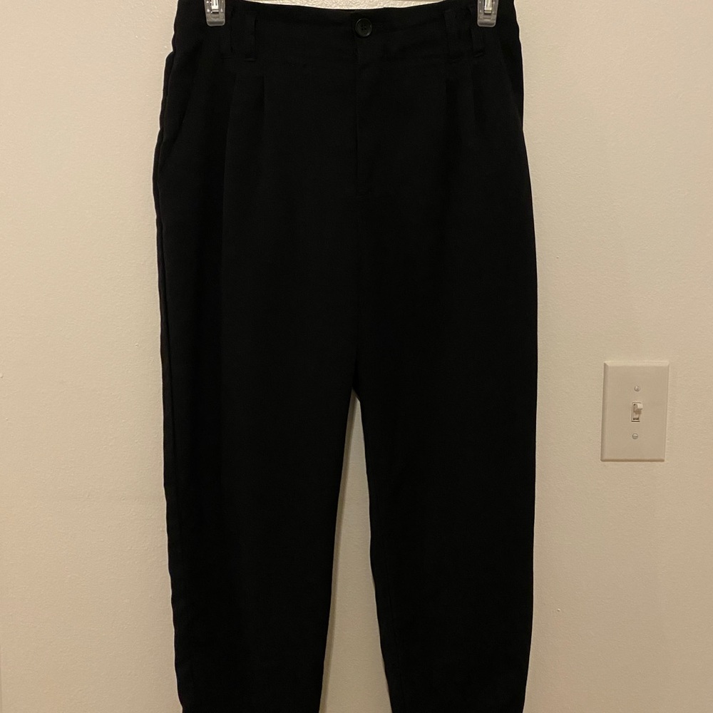 Black pant suit